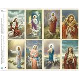 Jesus Assortment Print Your Own Prayer Cards - 12 Sheet Pack