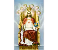 Jesus Christ the King Paper Prayer Card, Pack of 100