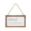 Jesus The Greatest Gift To Receive Framed Ornament