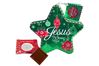 Jesus Our Shining Hope Green Star Tin with Chocolates
