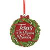 Jesus is the Reason for the Season 3" Wreath Ornament