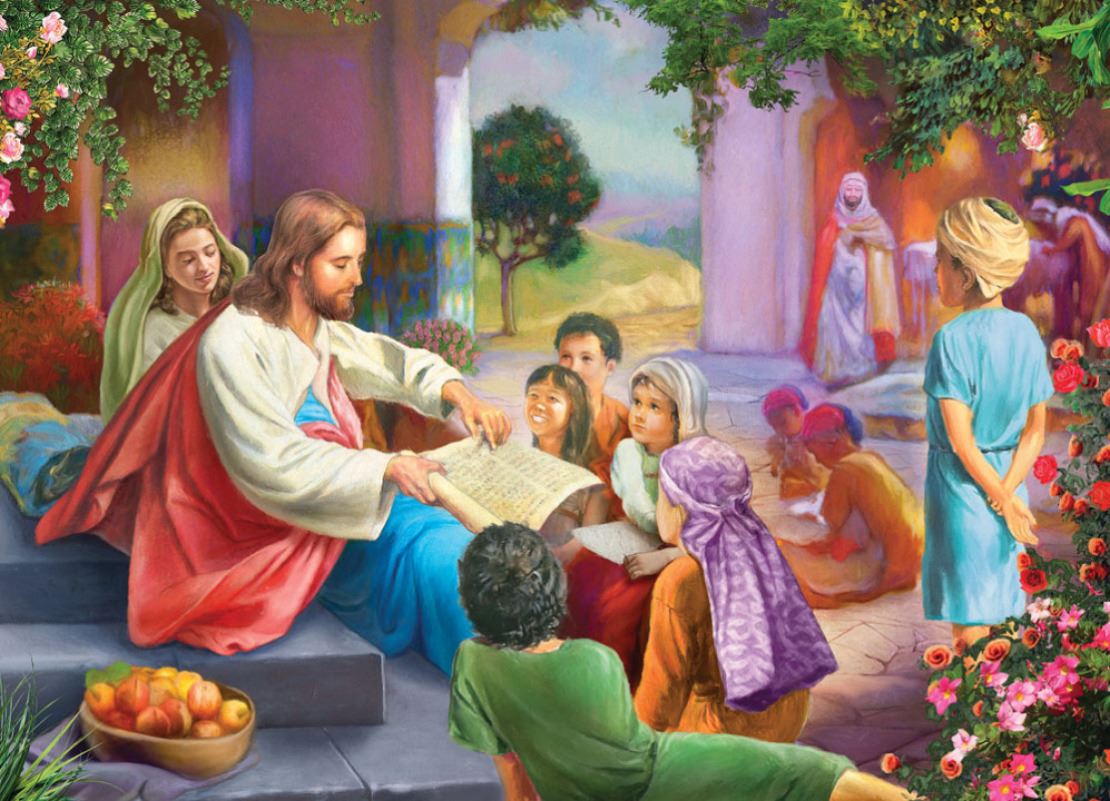 Jesus with Children 1000 Piece Jigsaw Puzzle