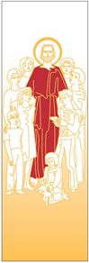 Jesus with Children Banner