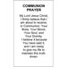 Jesus with Children First Communion Paper Prayer Card, Pack of 100 - 123244