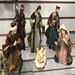 Jewel Tone 6 Piece 5.75" Nativity Figure Set