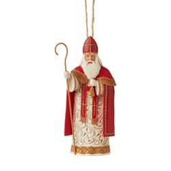 Jim Shore 4.5" St. Nicholas Ornament