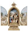 Joseph's Studio Holy Family Triptych Figurine, 10-Inch  