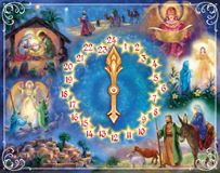 Journey To Bethlehem Advent Calendar with Spinner