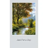 Just for A Day Paper Prayer Card, Pack of 100
