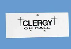 K3305 Clergy On Call Sign