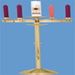 K556 Combination Advent Wreath and Paschal Candle Holder