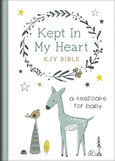 Kept in My Heart KJV Bible: A Keepsake for Baby 
