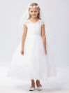 Kiera White First Communion Dress *WHILE SUPPLIES LAST-ALL SALES FINAL*