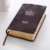 King James Bible, Lux Dark Brown Leather, Giant Print