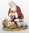 Kneeling Santa 13" Statue