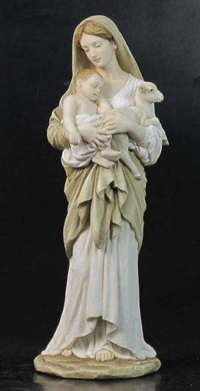A statue of L'Innocence , detailed to perfection and gorgeously hand-painted! 11.75 inches.
