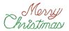 LED Lighted Merry Christmas 24" x 174" Sign (3 Color Options)