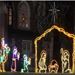 LED Lighted Holy Family Yard Stake Set - 23487