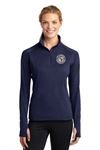 Ladies Quarter Zip Pullover with Embroidered St. Ambrose Logo *Spiritwear*