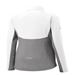 Ladies White/Grey Quarter Zip Pullover with Embroidered St. Ambrose Logo *Spiritwear* - PT14097