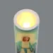 Lady of Miracles 8" Flickering LED Flameless Prayer Candle with Timer - 127910