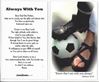 Soccer Boy Laminated Sport Prayer Cards