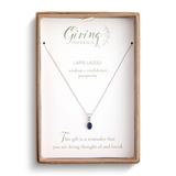 Lapis Silver Giving Necklace