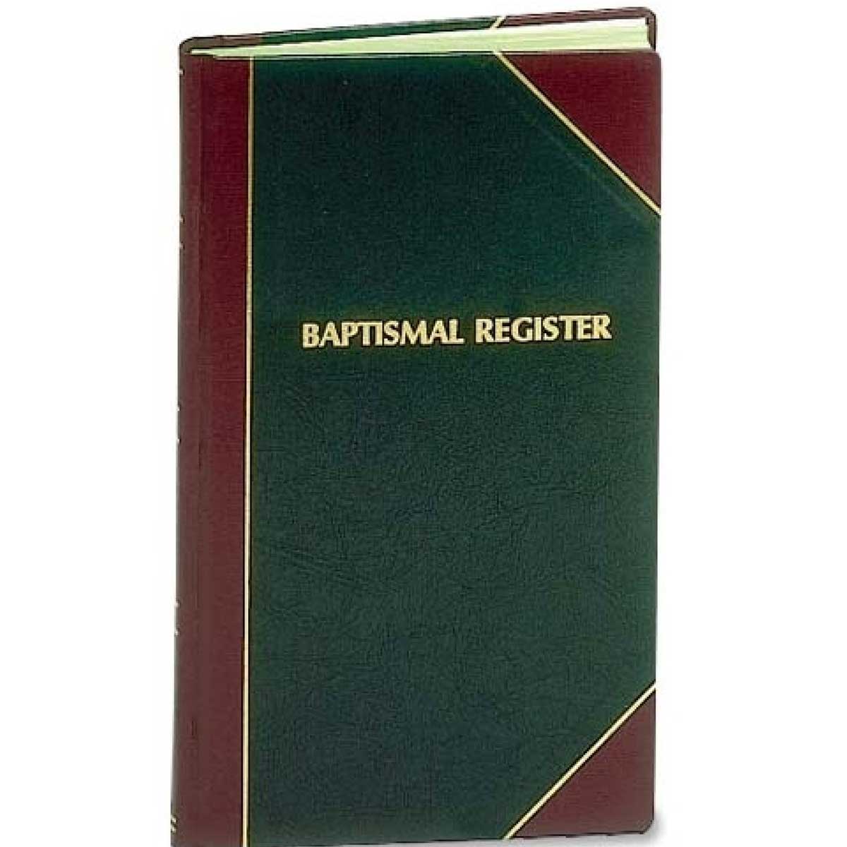 Large Baptismal Register