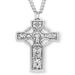 Large Celtic Cross Sterling Silver on 24" chain