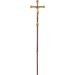 Large Wood Processional Crucifix with Base
