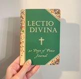 Lectio Divina: 30 Days of Peace Journal & Bookmark