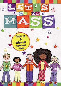 Let's Go to Mass Wipe Off Book  by AILEEN URQUHART