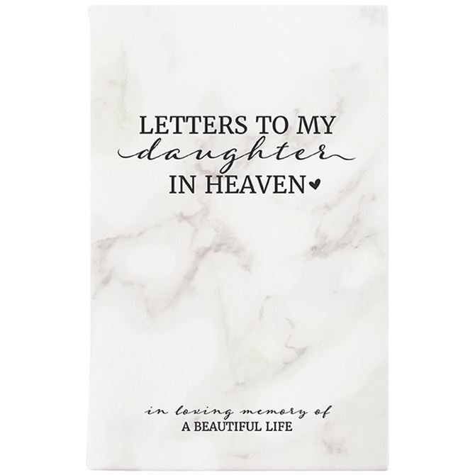 Letters to My Daughter in Heaven Leather Journal