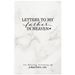 Letters to My Father in Heaven Leather Journal