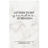 Letters to My Grandma in Heaven Leather Journal