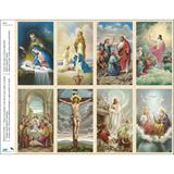 Life of Christ Print Your Own Prayer Cards - 25 Sheet Pack