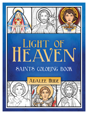 Light of Heaven Saint Coloring Book