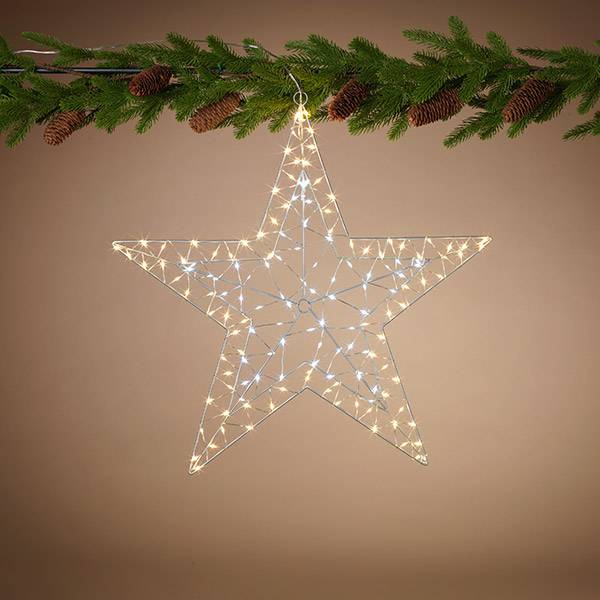 Lighted Nativity Star