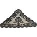 Lily Black Lace Chapel Veil from Spain - 126483