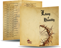 Litany of Humility Pamphlet