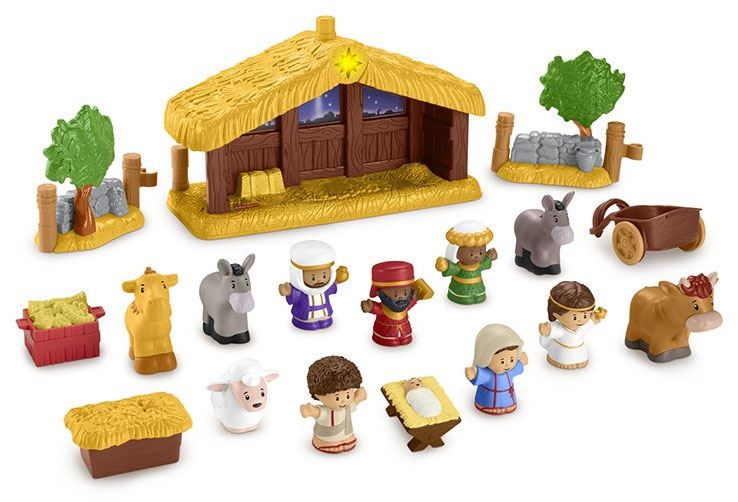  Fisher-Price Little People Nativity Advent Calendar [  Exclusive] : Toys & Games