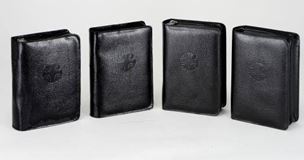 Liturgy of the Hours Black Leather Case (set of 4)