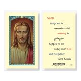 Lord Help Me To Remember Laminated Prayer Card