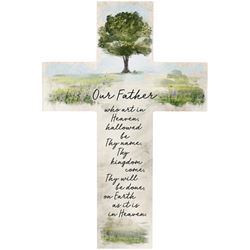 Lords Prayer Wall Cross