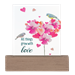 Love Blooms Assorted Desk Plaques, Sold Each - 122642