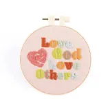 Love God Love Others Embroidery Kit