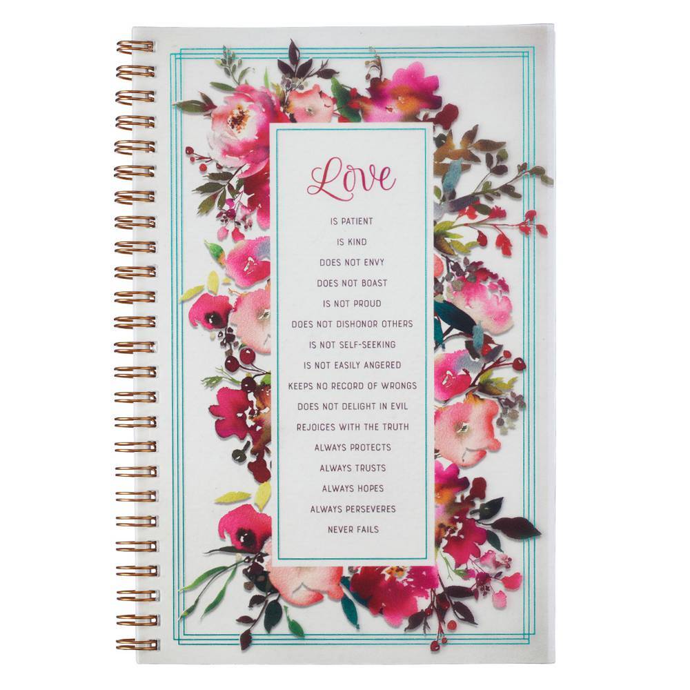 Love is Wirebound Notebook