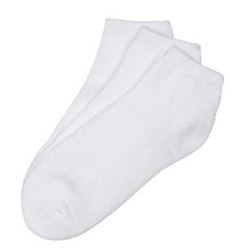 Low Cut White Sock 3PACK