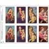 Madonna Assortment Print Your Own Prayer Cards - 25 Sheet Pack