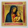 Madonna Cassini  5.5" Wood Wall Plaque from Italy